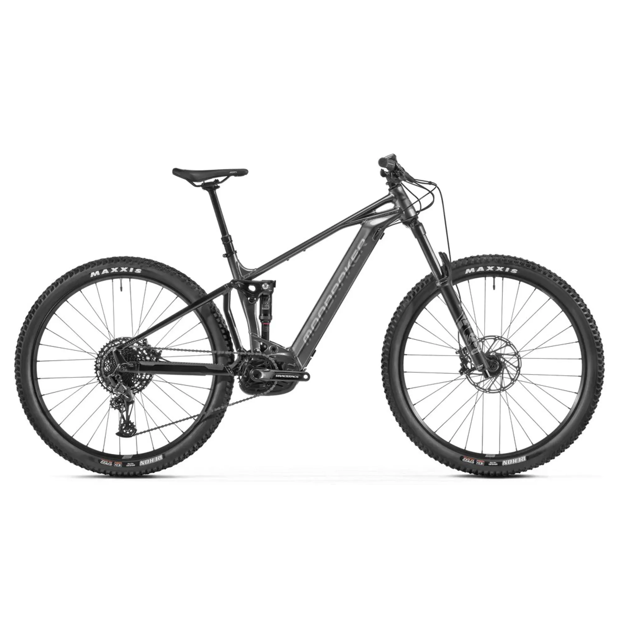 2022 Mondraker Chaser 750 Full Suspension E Bike Graphite Black