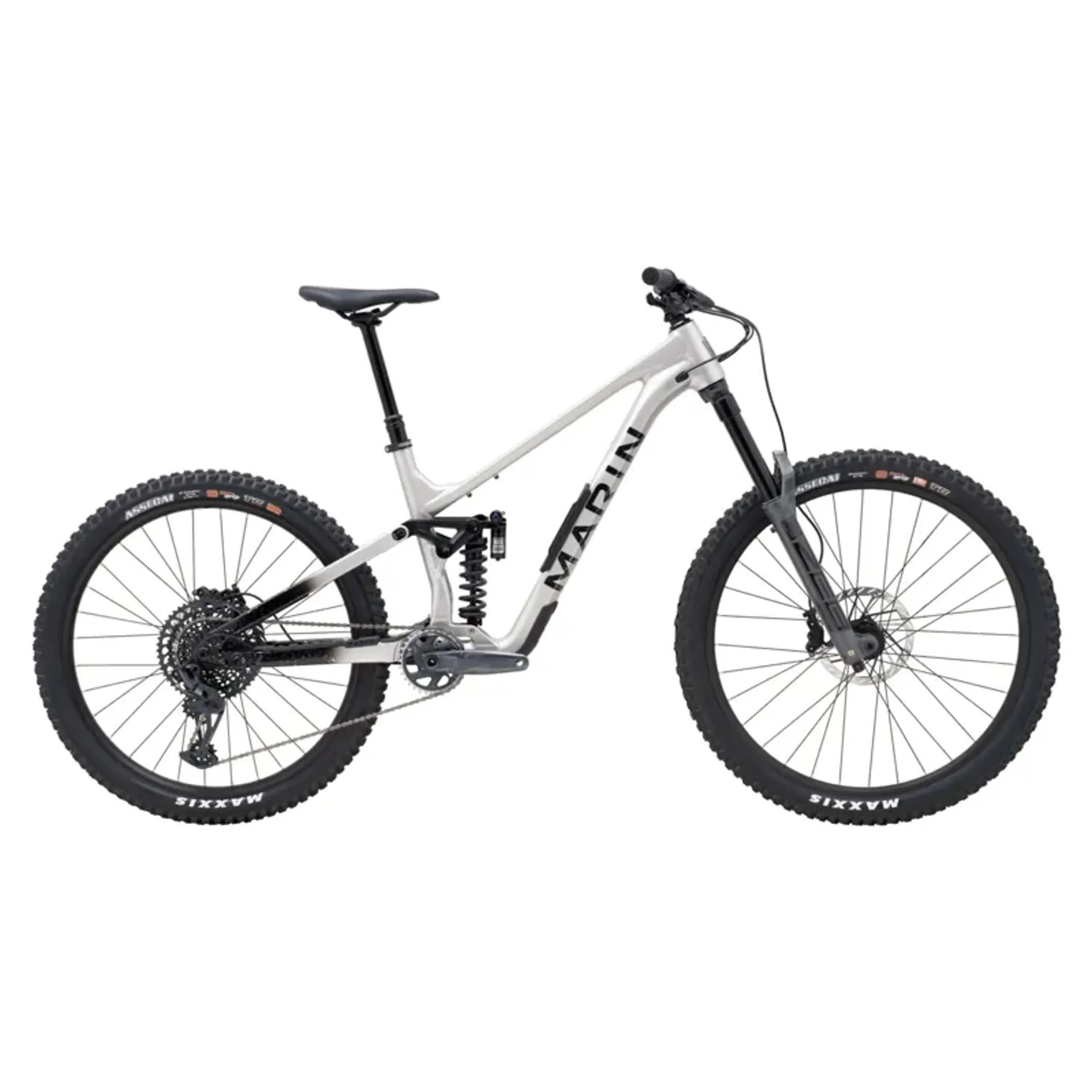 Marin Alpine Trail XR Full Suspension Alloy Bike In Silver/Black