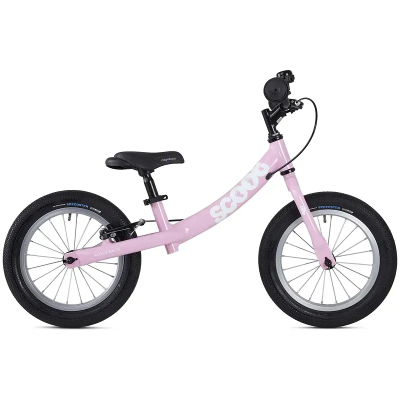 Ridgeback Scoot XL Kids Balance Bike in Pink