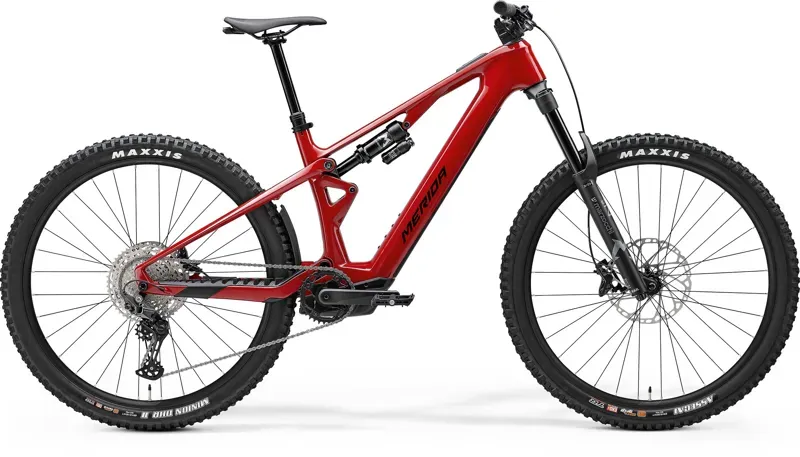Merida eOne-Sixty SL 6000 Full Suspension Carbon E-MTB in Red