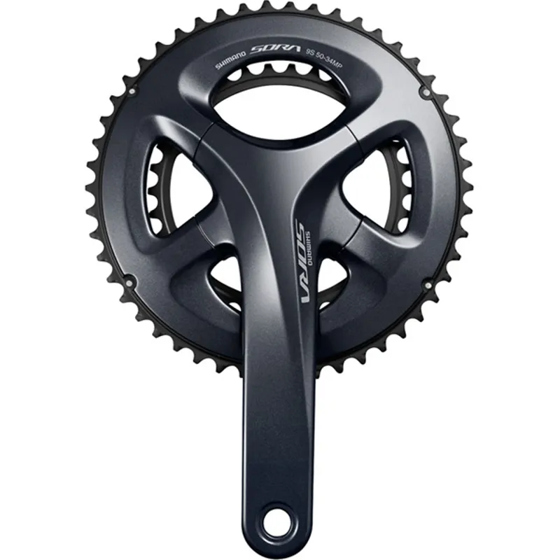 Shimano FC-R3000 Sora 9-Speed 50/34 Compact 165 mm Chainset