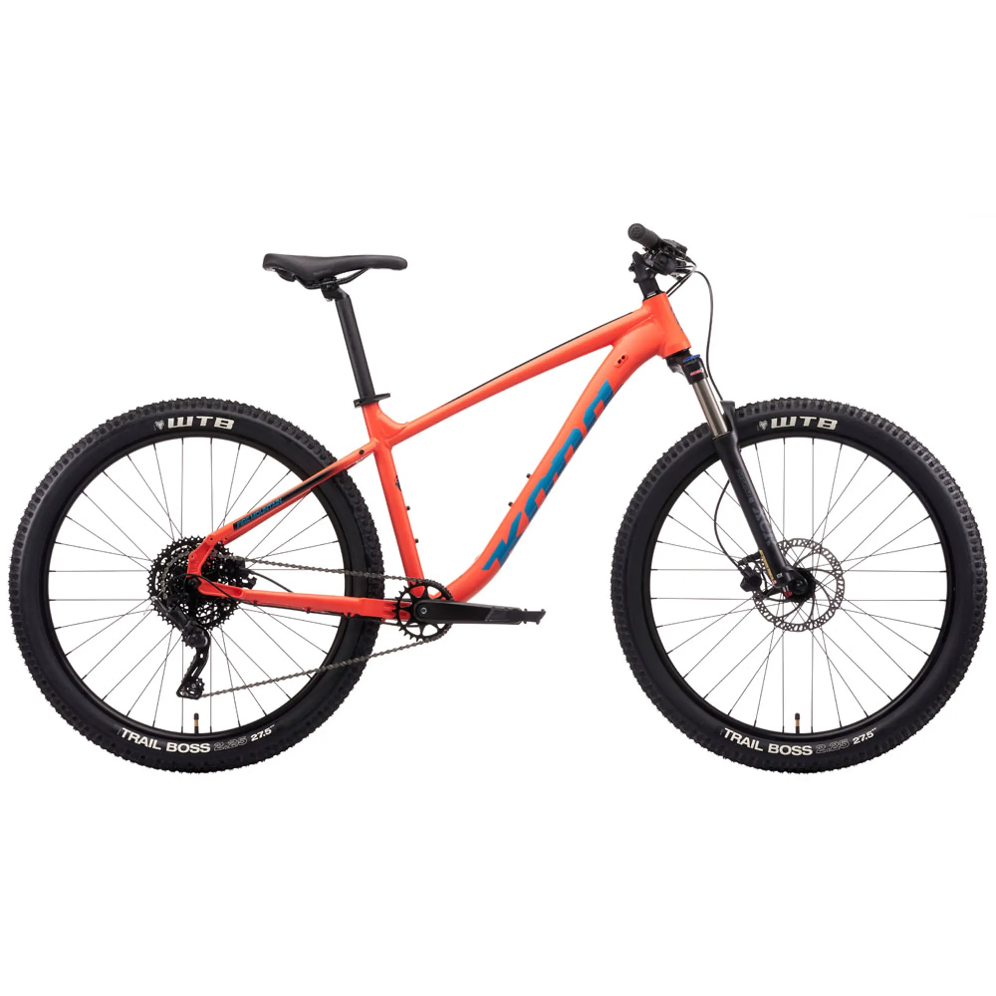 2021 Kona Fire Mountain Hardtail Mountain Bike in Orange