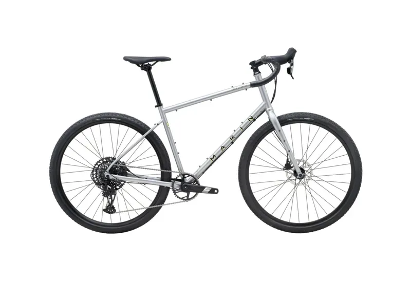 Marin Four Corners 2 Steel Gravel Bike In Gloss Ti Grey