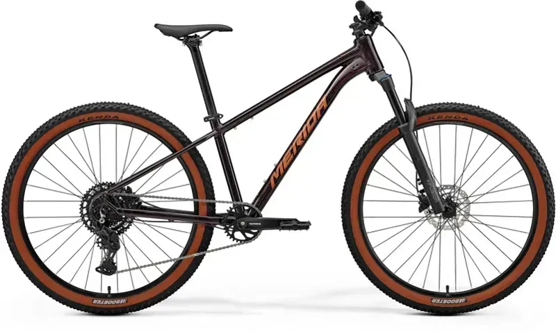Merida Big Seven 40 Hardtail Mountain Bike in Black/Red