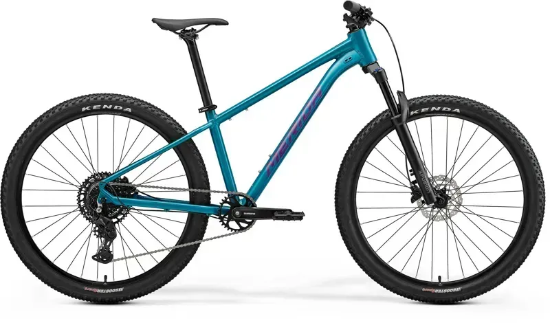 Merida Big Seven 40 Hardtail Mountain Bike in Dark Teal/Purple