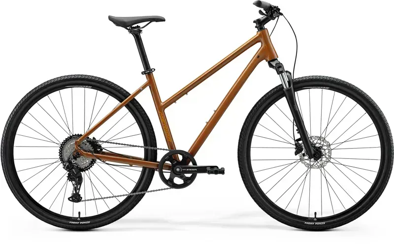 Merida Crossway 20 ST Hybrid Bike in Silk Fall Leaf Brown/Wild Honey