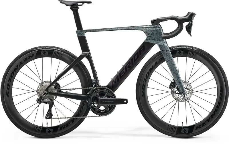 Merida Reacto 9000 Carbon Aero Road Bike in Effect Silver/Bronze