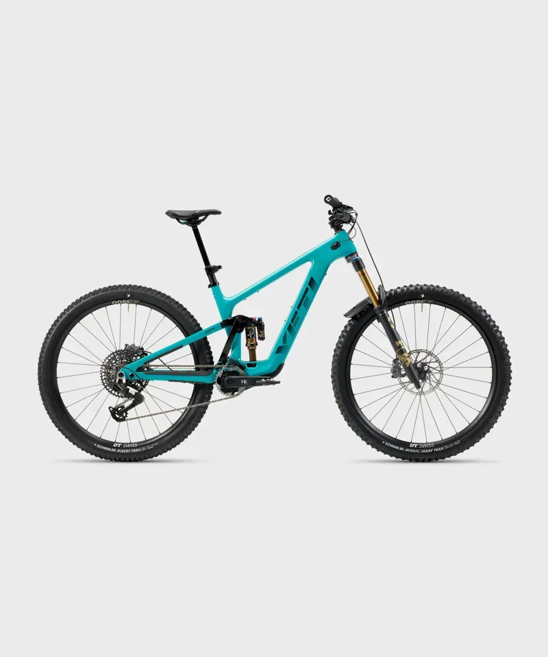 Yeti MTe C-Series C2 Factory 29 Electric Bike in Turquoise