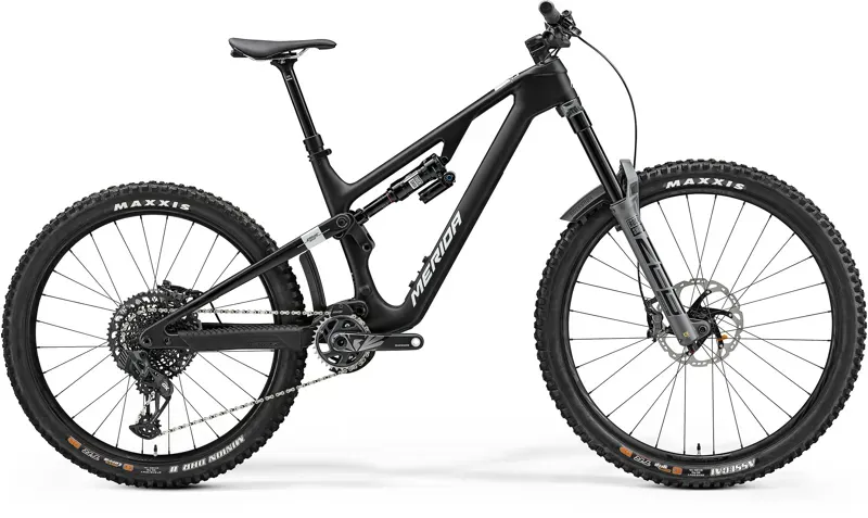 Merida One-Sixty 8000 Carbon Full Suspension MTB In Black