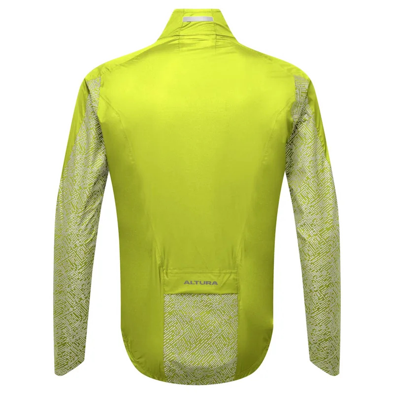 Altura Icon Pocket Rocket Waterproof Packable Jacket in Lime-2