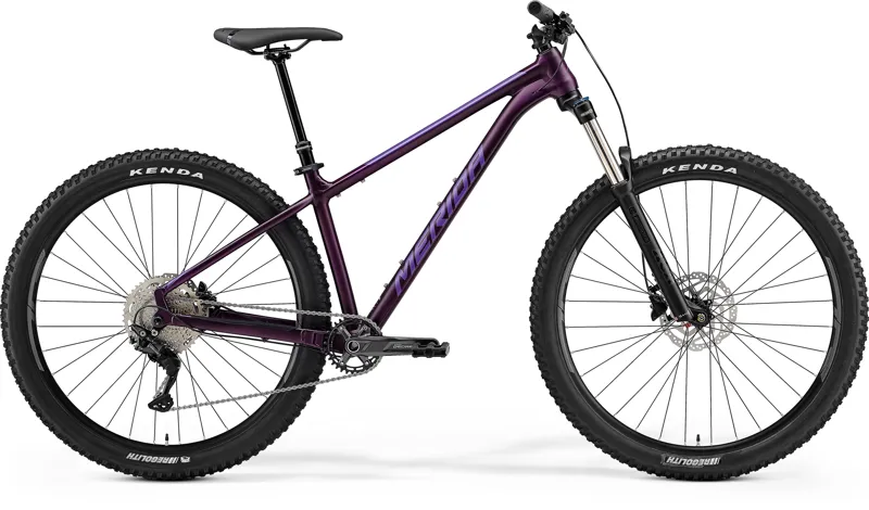 Merida Big Trail 400 Hardtail Mountain Bike in Purple