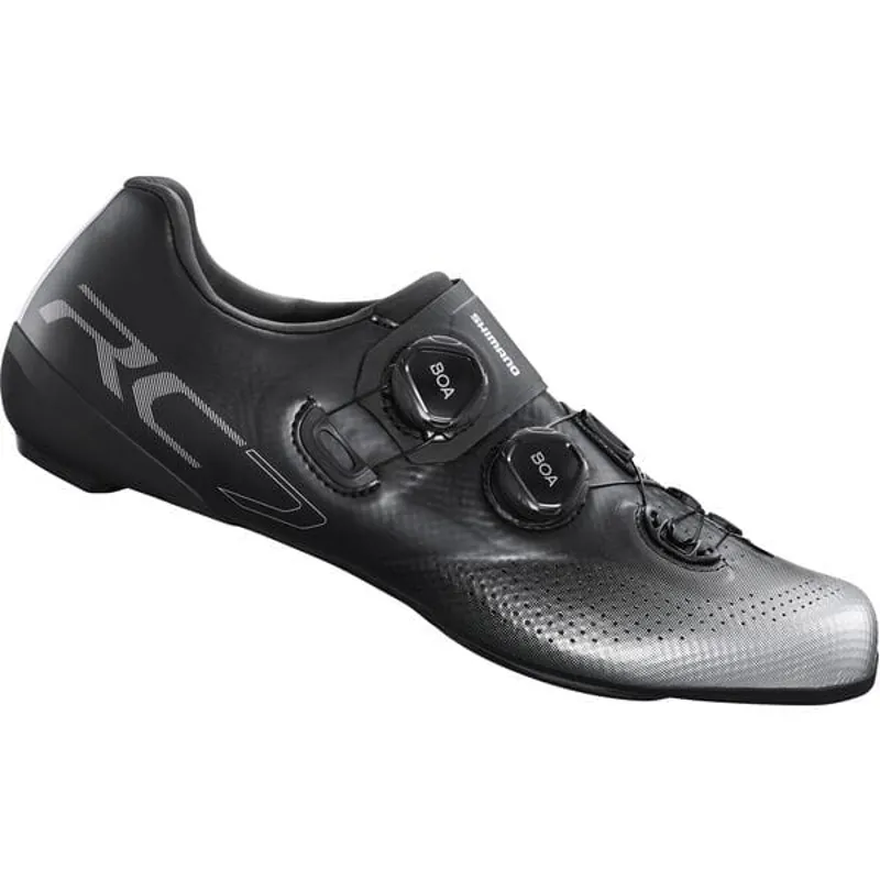Shimano Rc702 Road Cycling Shoe in Black Silver-3