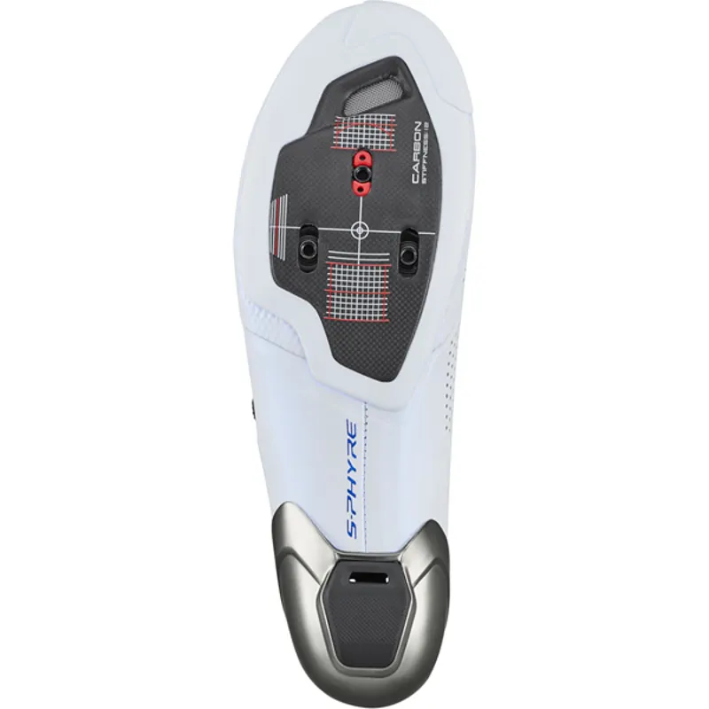 Shimano S-Phyre rc902w Womens Road Cycling Shoes in White-2