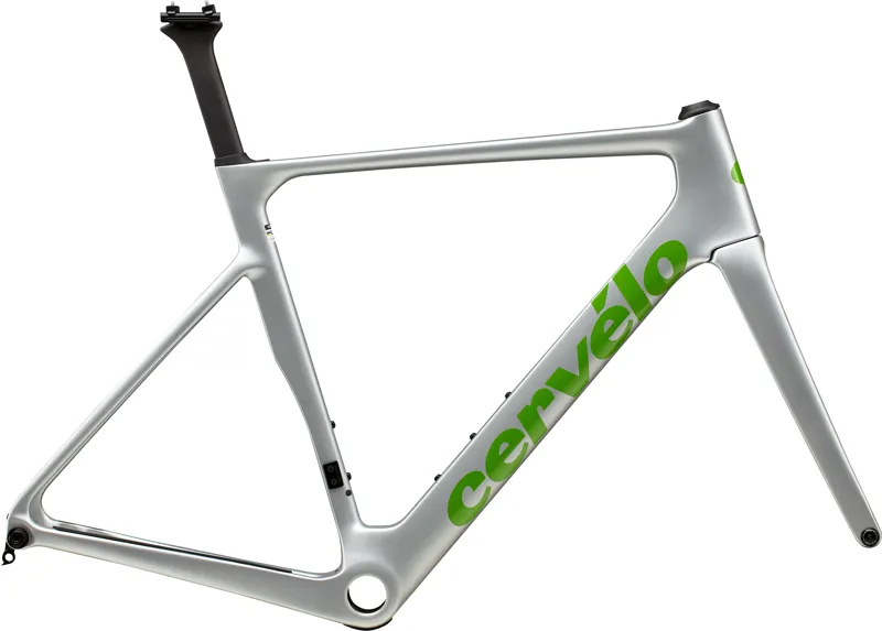 Cervelo Soloist Carbon Frameset In Serpentine Silver Green