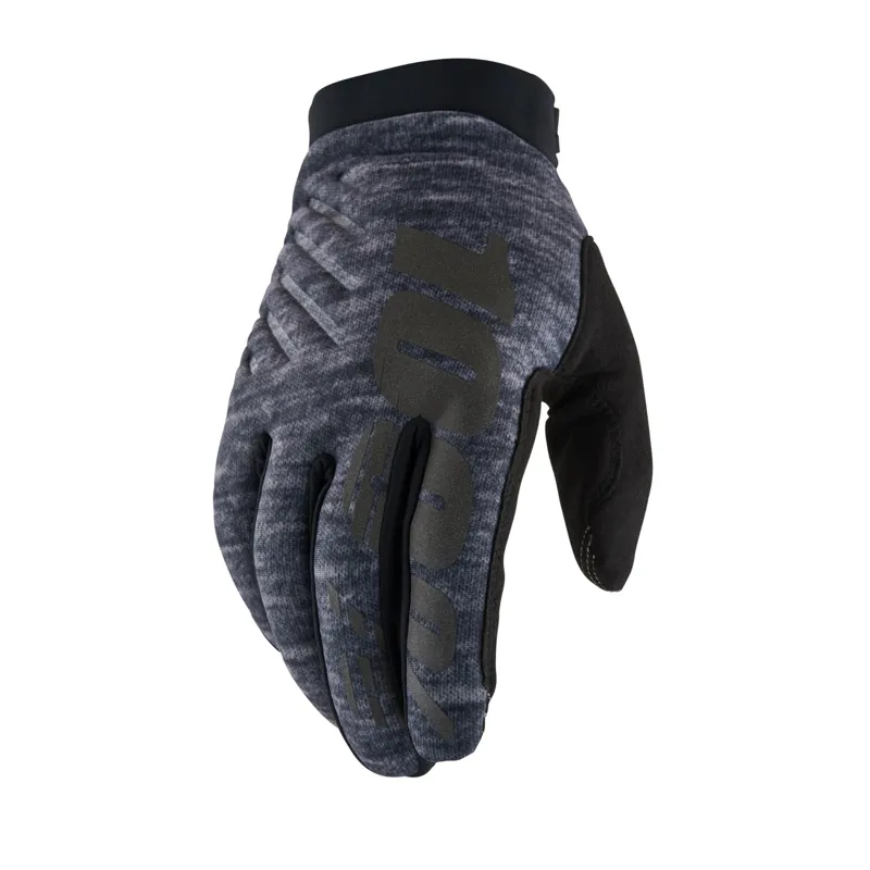 100 Percent Brisker Cold Weather Glove Heather Grey