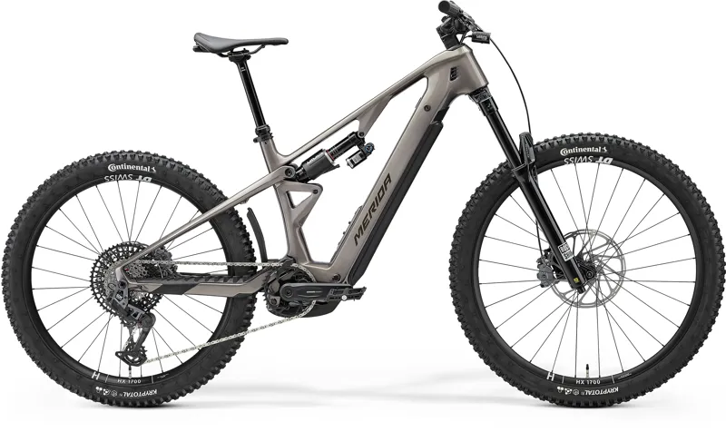 Merida Lithos 8000 Carbon Bosch Electric MTB in Slate Grey