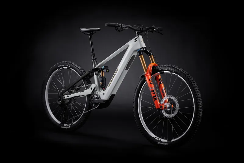 Norco Range VLT C1 2026 Carbon Electric MTB in White-1