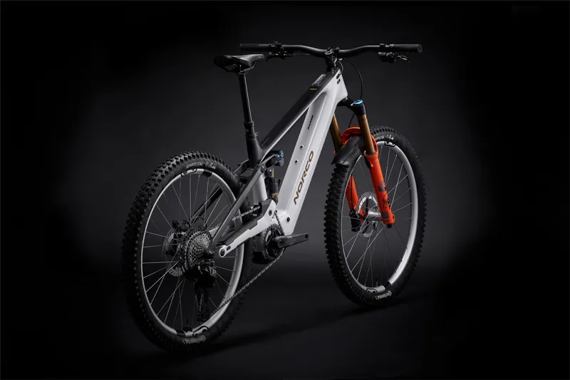 Norco Range VLT C1 2026 Carbon Electric MTB in White-2