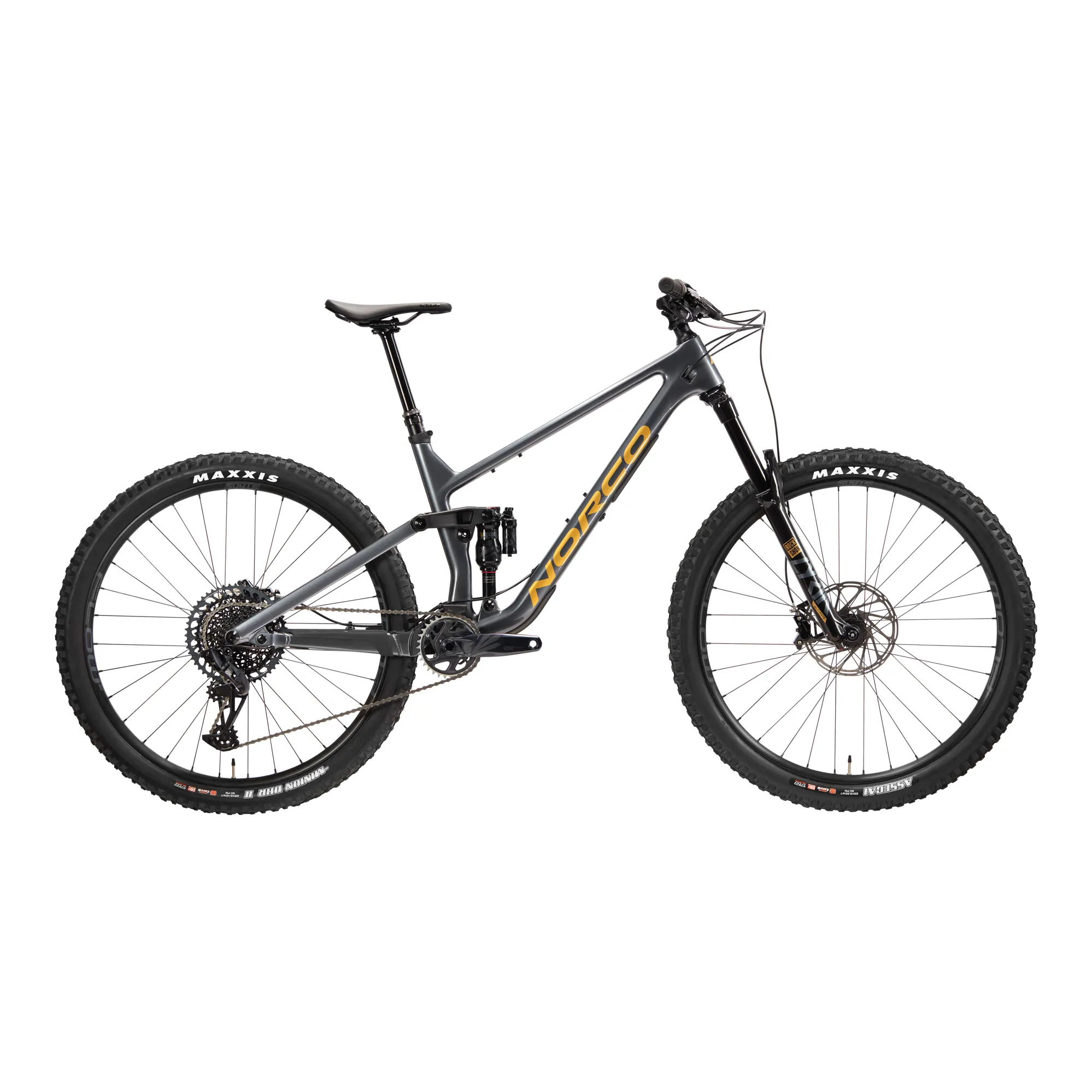 2023 Norco Sight c2 SRAM Carbon Full Suspension MTB in Grey
