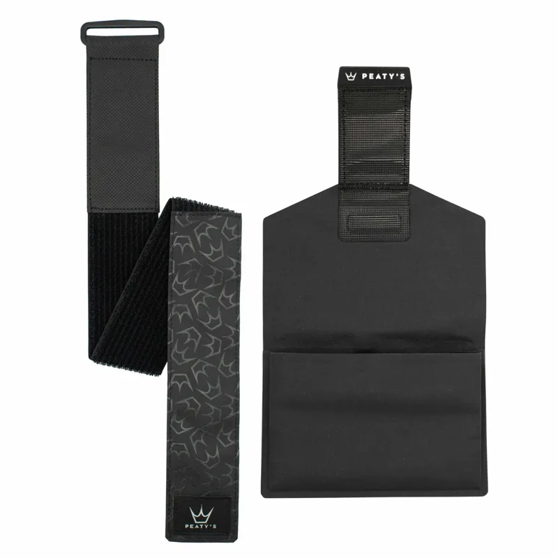 Peaty's HoldFast Trail Tool Wrap in Black-1