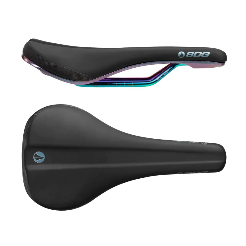 SDG Bel Air 3.0 Lux Alloy Saddle in Oil Slick