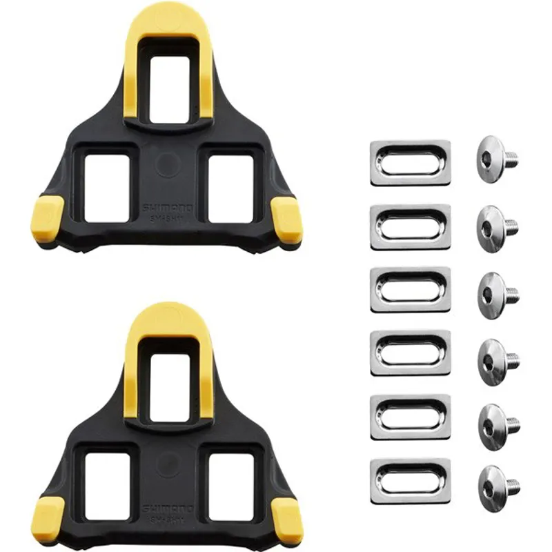 Shimano SM SH11 Road Cleats SPD-SL Float Yellow