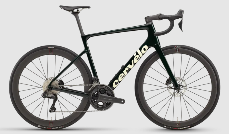 Cervelo Caledonia 5 Ultegra Di2 Carbon Road Bike in Emerald Cream