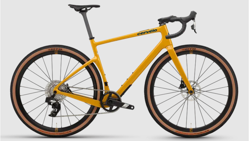 Cervelo Aspero XPLR AXS 1 Carbon Gravel Bike in Marigold