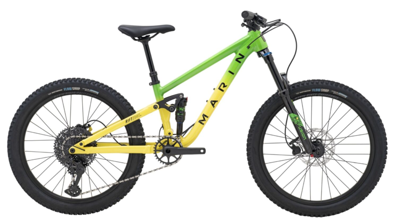 Marin Rift Zone Jr 24 in Green Yellow