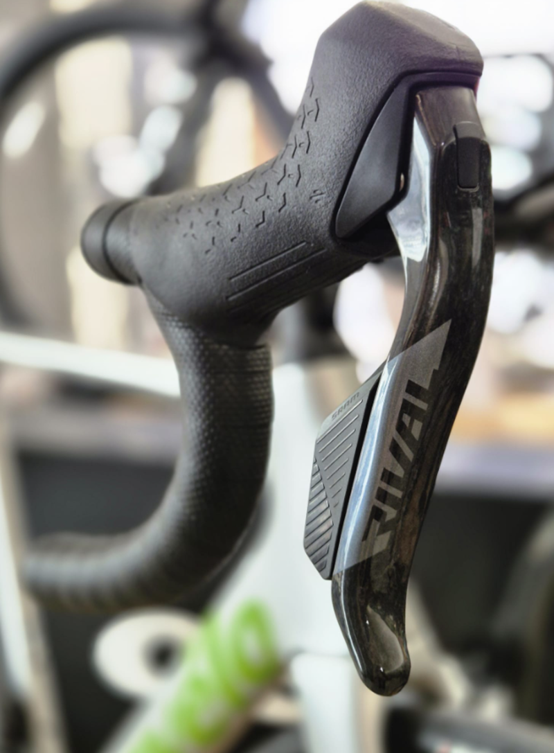 Cervelo Soloist Rival AXS Road Bike  Size 56  Silver Green-2