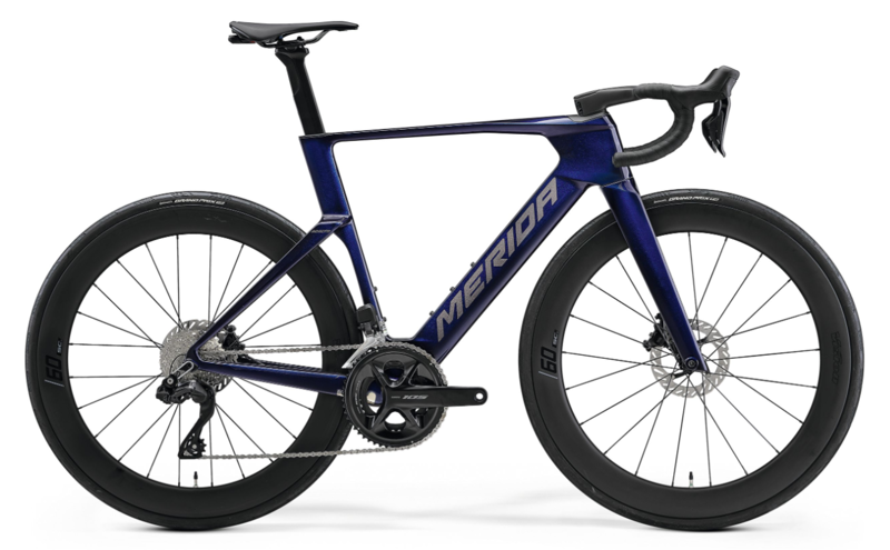 NEW Merida Reacto 6000 Carbon Aero Race Bike In Blue