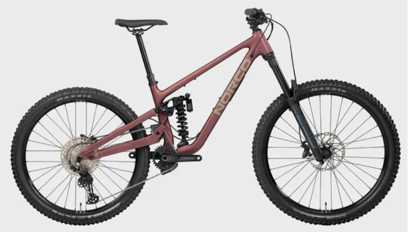 Norco Sight A2 Full Suspension Alloy Mountain Bike In Red