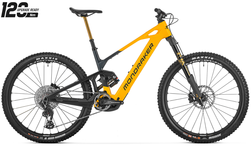Mondraker Crafty Carbon RR S Electric MTB In Yellow