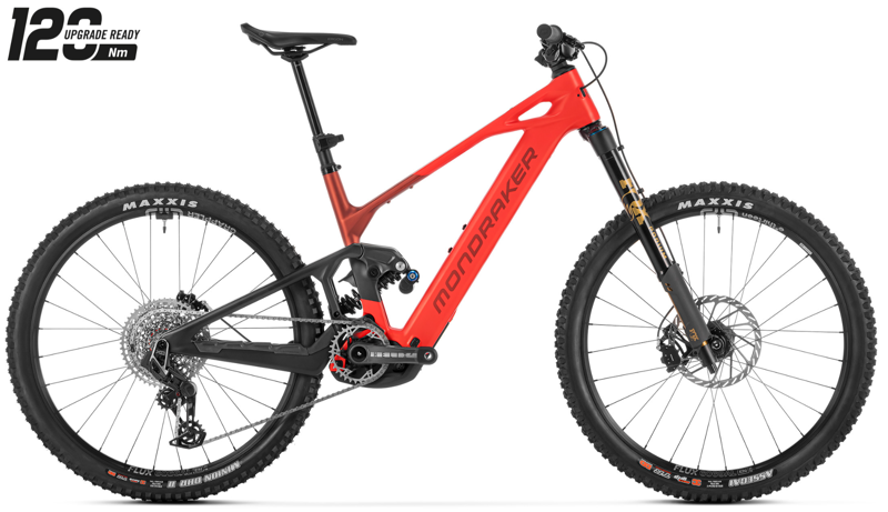Mondraker Crafty Carbon XR Electric MTB In Red