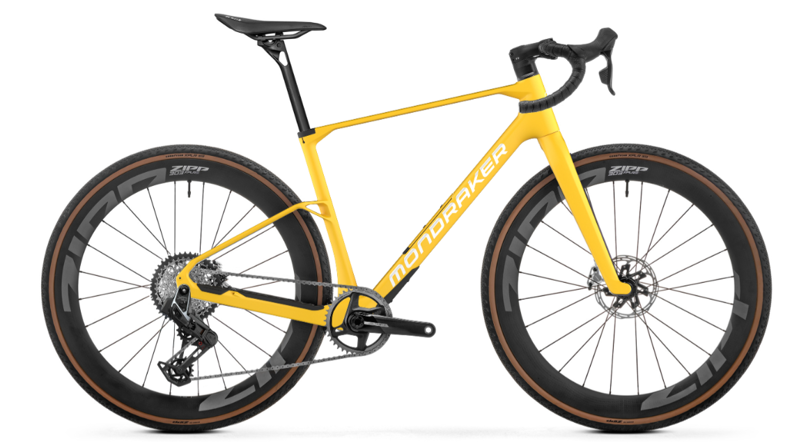 Mondraker Arid Carbon RR Gravel Bike In Suncore Yellow