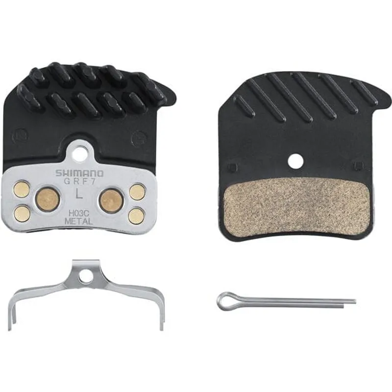 Shimano H03C Sintered disc pads with cooling fins