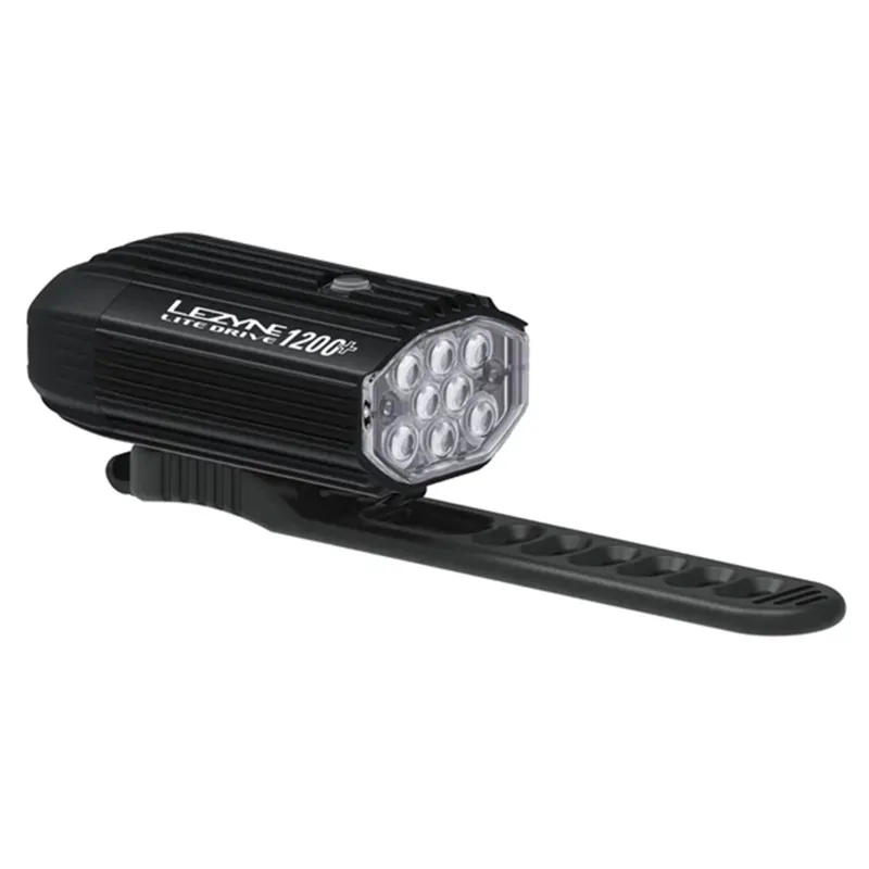 Lezyne - Lite Drive 1200+ Front Light - Satin Black 1200-1