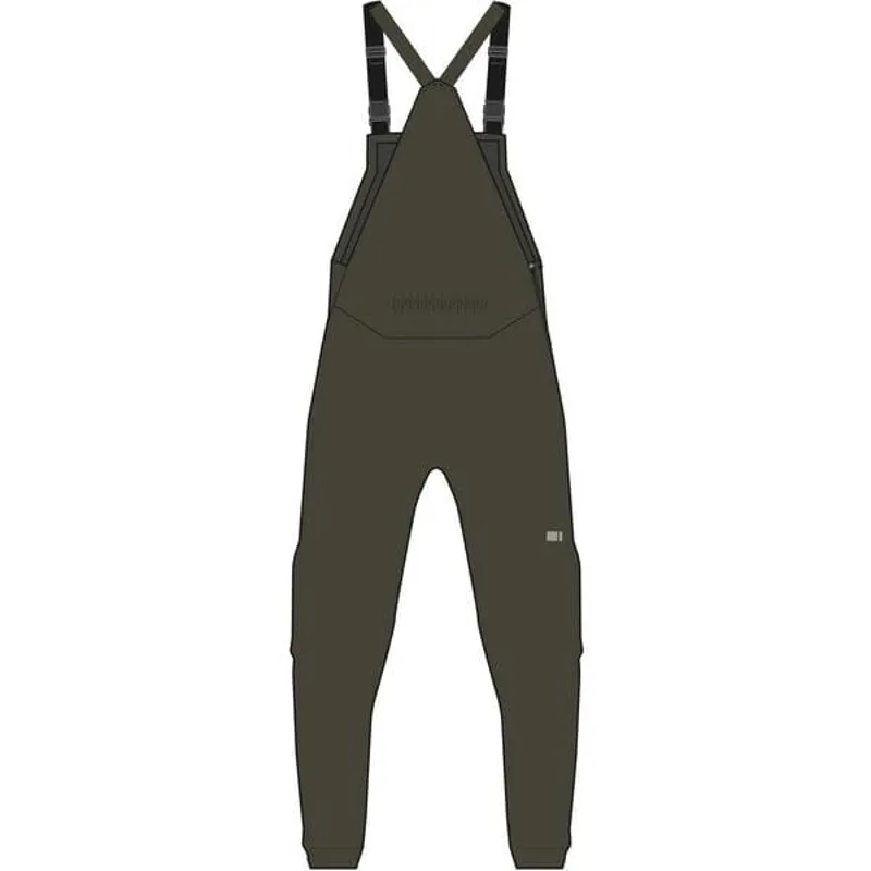 Madison DTE 3-Layer Waterproof Bib Trousers in Green-1