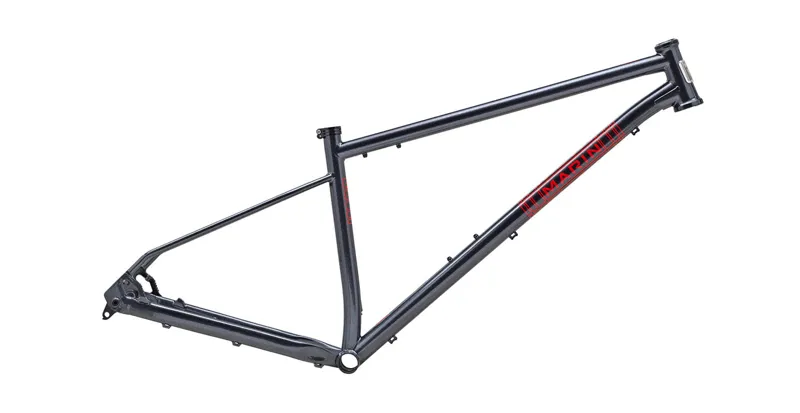 Marin El Roy Steel Hardtail Frame - Large in Red Black Sparkle