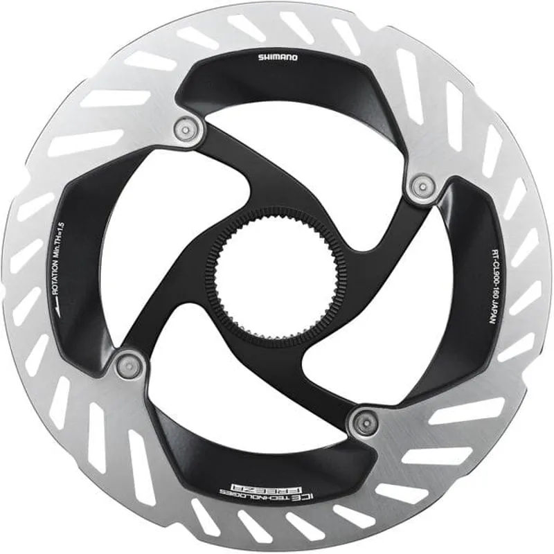 Shimano RT-CL900 Ice Tech FREEZA rotor with lockring 160 mm