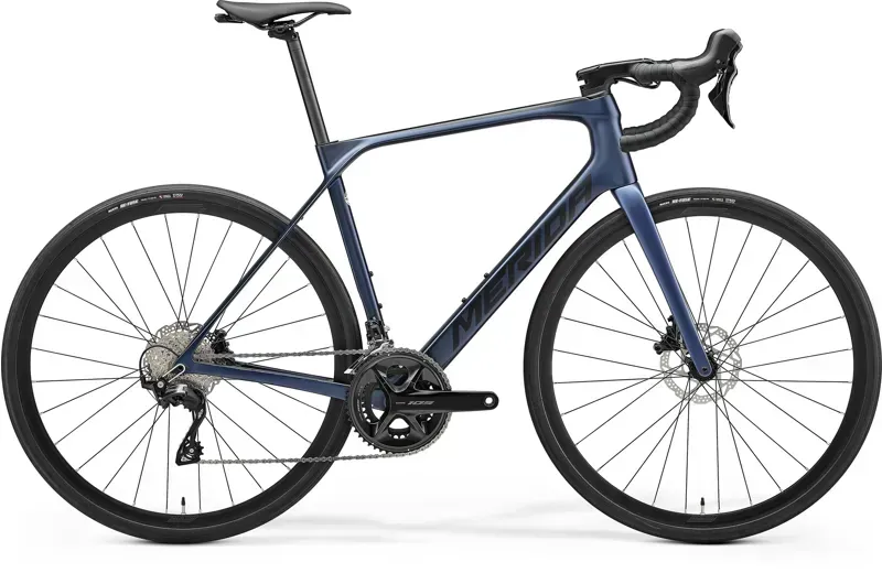 Merida Scultura Endurance 4000 Carbon Road Bike In Blue Black