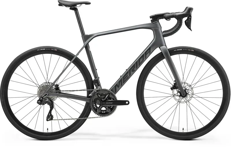 Merida Scultura Endurance 6000 Carbon Road Bike In Silver Black
