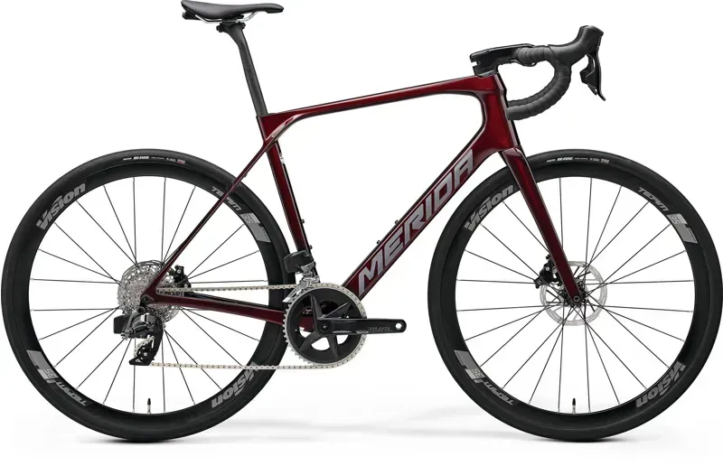 Merida Scultura Endurance Rival Edition Carbon Road Bike In Red