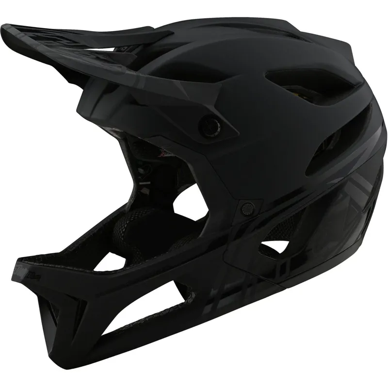 2020 Troy Lee Designs Stage MIPS Full Face Helmet in Black