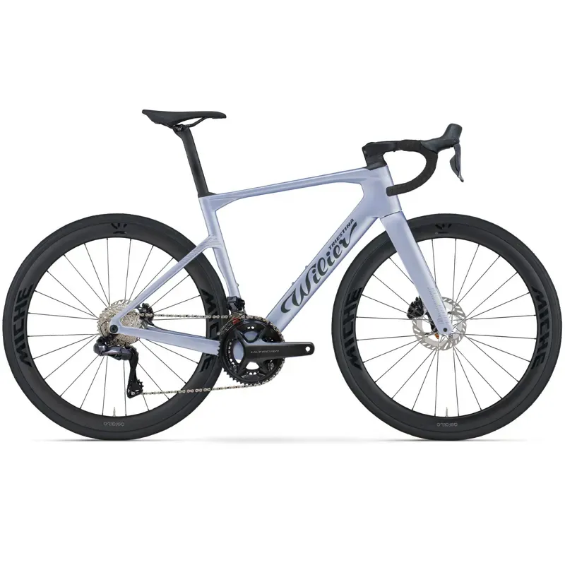 Wilier Rapida Ultegra Di2 Carbon Road Bike In Dusk Grey