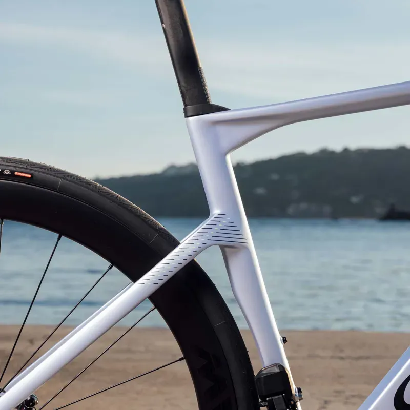 Wilier Rapida 105 Di2 Carbon Road Bike in Dusk Grey-6