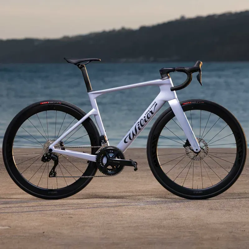 Wilier Rapida 105 Di2 Carbon Road Bike in Dusk Grey-7